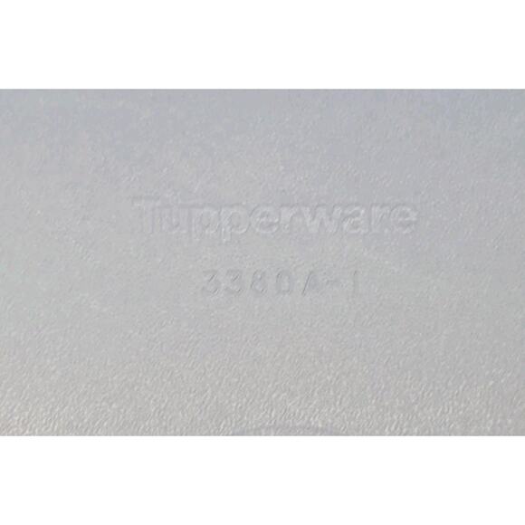 VIntage Tupperware 3380A-1 BLue Rock n Serve Large 3-3/4 Qt Deep Dish & Lid U143 - Picture 12 of 13